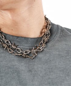 WEGO 【ユニセックス着用ITEM/MLサイズ展開】コールドダイダメージアップリケT（LS）