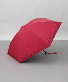 AURORA JILL STUART（ジル スチュアート）マーカーペインティング刺しゅう晴雨兼用傘(折りたたみ傘)