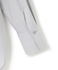 ICB 【洗える】CRySiタイプライター ボウタイ付きバンドカラーシャツ