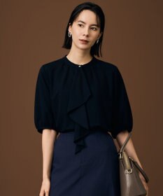 自由区 L 【人気素材】アムンゼンジャージー5分袖 トップス