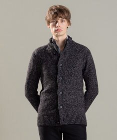 JOSEPH HOMME ツイストメランジ　ニットカーディガン　