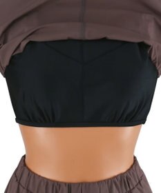 San-ai Resort（三愛水着楽園） 【カップ付きセット水着】タンキニ セット水着　無地【Ungrid（アングリッド）】