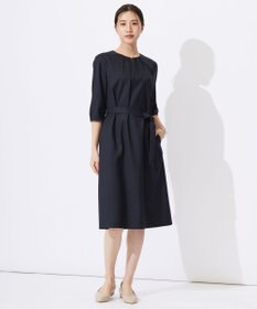 J.PRESS LADIES S 【セットアップ対応・洗える・UVケア・速乾】 OXIJEWELストレッチ ワンピース
