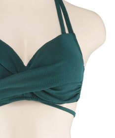 San-ai Resort（三愛水着楽園） 【San-ai Resort×PEACH　JOHNコラボ】【ナイスバディ水着】カシュクールワイヤービキニ　9M・11L　【San-ai Resort（サンアイリゾート）】