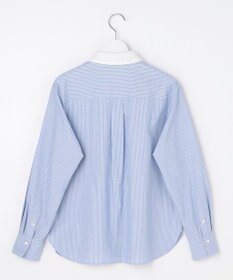J.PRESS LADIES 【WEB限定カラーあり・2way】エステネージュ TYPEWRITER STRIPE シャツ