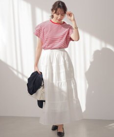 組曲 S GIZAコットンドルマンスリーブ Tシャツ