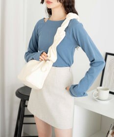 WEGO 【マルチWAY】ドロストギャザーショルダーバッグ