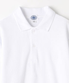 J.PRESS KIDS 【140-170cm】40/2鹿の子 長袖 ポロシャツ