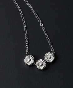 WEGO M立体モチーフ3連ネックレス