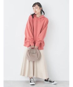 earth music&ecology スウェットルーズパーカー