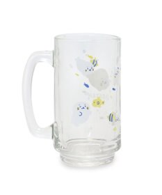Mother garden しろたん ジョッキ 350mL《海しろたん柄/お食事処柄/うまい！もう一杯 おかわりおまち~！柄》