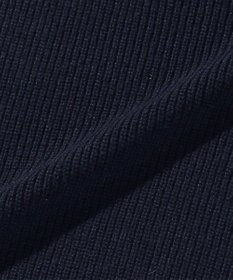 WHITE MAILS 【UNISEX】WASHI&COOMA LAMBS RIB KNIT MOCKNECK SWEATER ニットセーター