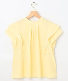 組曲 【前後着用可】ドライタッチダブルフレア ブラウス