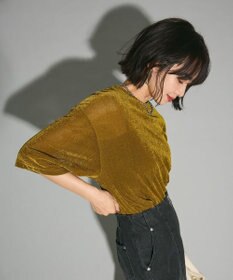 Green Parks シアーベロアプルオーバー