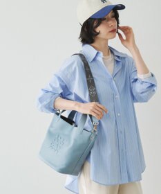 russet エンボスモノグラム2WAYミニトートバッグ(CE-1672-WEB)