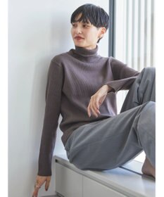 AMERICAN HOLIC バイパチリブタートルニットプルオーバー