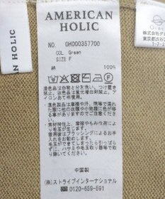 AMERICAN HOLIC Moomin 袖刺繍ニットプルオーバー