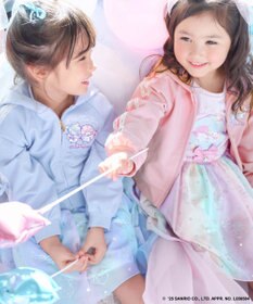 ANY KIDS 【any FAM× リトルツインスターズ 】キキ＆ララ 袖レースTシャツ