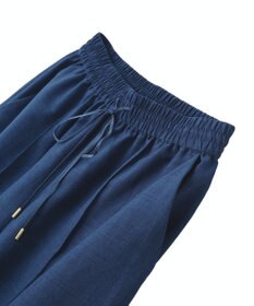 YECCA VECCA 【UVカット】サラサライージーワイドパンツ