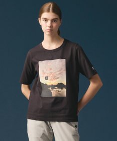 JOSEPH ABBOUD MOUNTAIN 【秋カラー/JAPANファブリック/吸水速乾】プレーティング天竺  アウトドアフォト Tシャツ