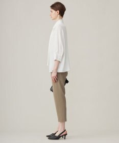 ICB 【洗える】ウール2WAYストレッチ ドロストパンツ