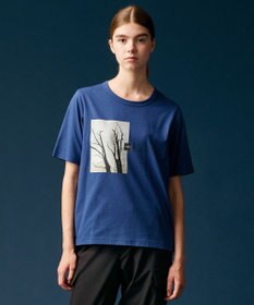 JOSEPH ABBOUD MOUNTAIN 【秋カラー/JAPANファブリック/吸水速乾】プレーティング天竺  アウトドアフォト Tシャツ