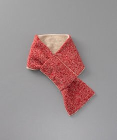 AURORA WEB限定 ウールニット リバーシブル マフラー