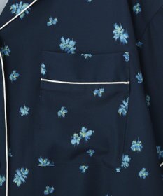 CRAFT STANDARD BOUTIQUE ボタニカルプリントオープンカラーシャツ