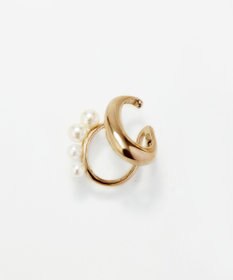 Phoebe 【セレモニーセット】クラスアップパールネックレス×ドレッシングパールイヤーカフSET