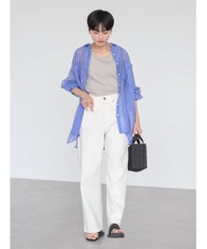 AMERICAN HOLIC シアーＣＯＯＬポケット付きルーズシャツ