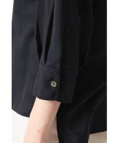 DAKS シャドーチェック 7分袖オーバーシャツ