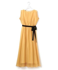 23区 【APPLAUDIR】グロッシーオーガンザ ドレス