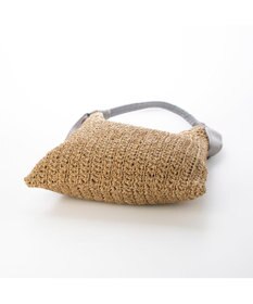 UNBILLION カシュカシュ cachecache / 下がりグログラン柄編みトートバッグ