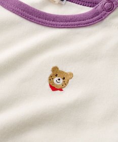 MIKI HOUSE HOT BISCUITS 【70-120cm】【Everyday Series】ワンポイント 長袖Tシャツ