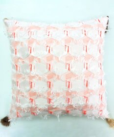 POLS ジャカードクッションカバー