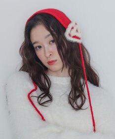 WEGO ハートニットイヤーマフ