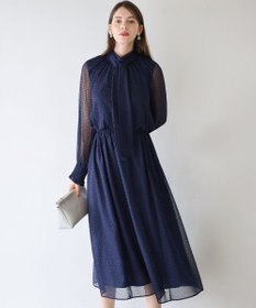 23区 S 【APPLAUDIR】シアードットフロッキー ドレス