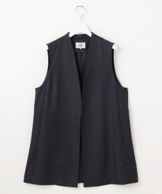 J.PRESS LADIES 【セットアップ対応・洗える・UV加工・吸水速乾】OXIJEWELストレッチ ジレ