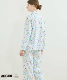 une nana cool 【ムーミン】【綿100%】 MOOMIN * une nana cool  開襟パジャマ