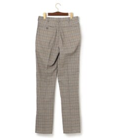 J.PRESS MEN 【J.PRESS BASIC】ペピンメリノコンフォート ストレッチブラウン グレナカートチェック スラックス