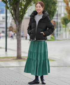 Tiaclasse 【安田美沙子さん着用・新色追加】シームレスダウンコート