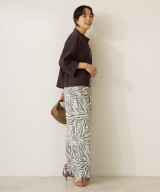 AMERICAN HOLIC 接触冷感Wポケット5分袖ショートシャツ