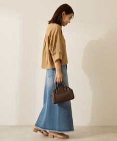 AMERICAN HOLIC 接触冷感Wポケット5分袖ショートシャツ