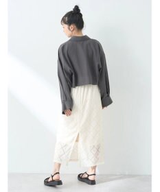 earth music&ecology ビッグポケットショートシャツ