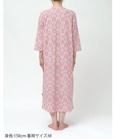 WACOAL ワンピース 綿100%(本体) 天竺素材 ミントン 7分袖 長袖 ロング丈 レディース NNT268 /ワコール