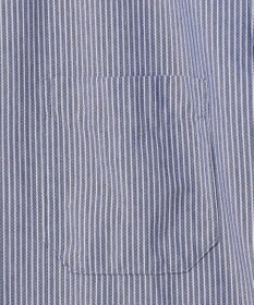 JOSEPH ABBOUD 【キングサイズ・イージーケア・ストレッチ】コンパクトジャージーヘアラインストライプ シャツ