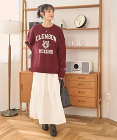 WEGO 【新色追加/ユニセックス着用ITEM/SMLサイズ展開】ジャガードグラフィックプルオーバー（LS）