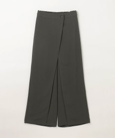 GRACE CONTINENTAL ラップレイヤードパンツ