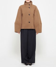 uncrave 【撥水】プルーフ メルトン スタンドネック コート（uncrave STANDARD）