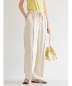 AMERICAN HOLIC リネンブレンドワイドイージーパンツ